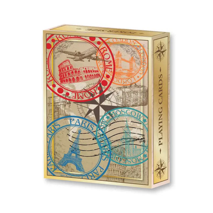 World Travel Playing Cards