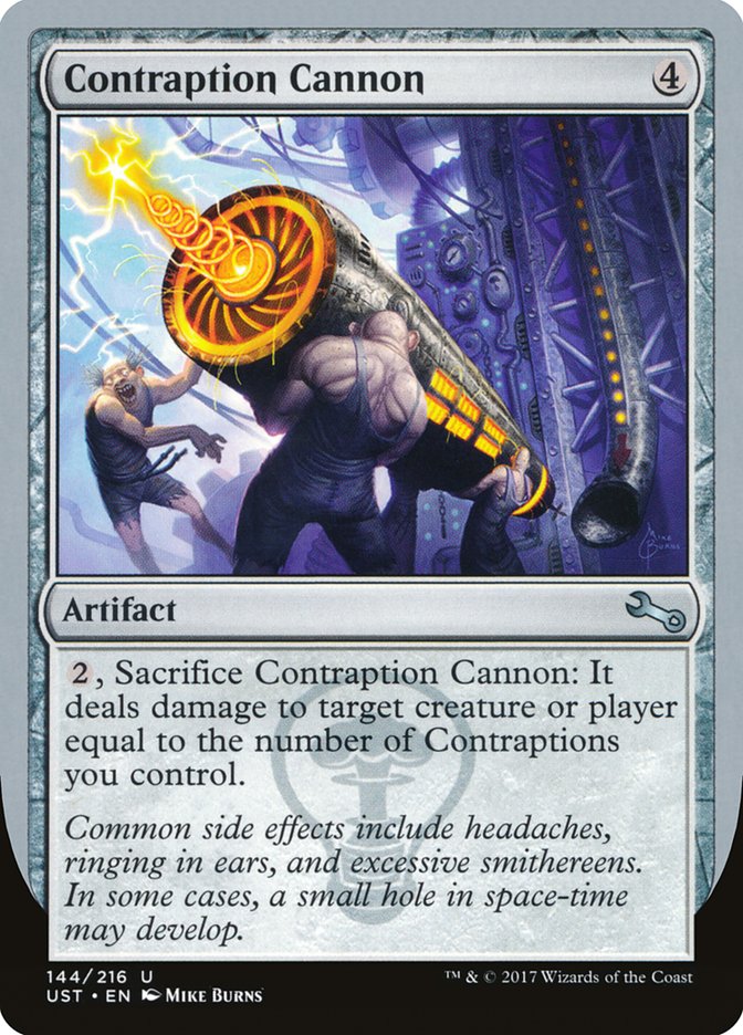 Contraption Cannon [Unstable]