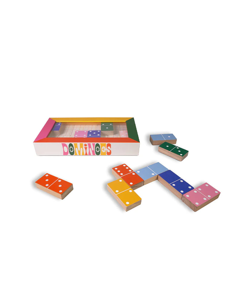 Game Night! Color Block Dominoes