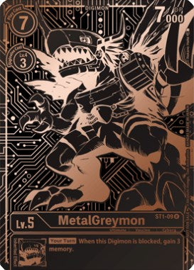 MetalGreymon [ST1-09] (2021 Championship Finals 3rd Place) [Starter De