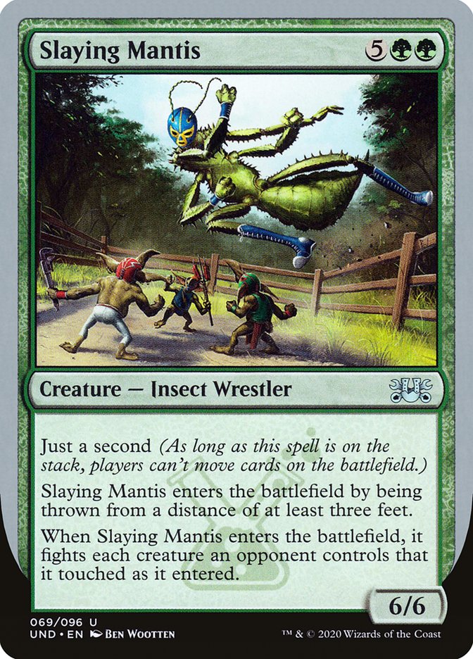 unsanctioned mtg cards Box Set All cards will be carefully packed for safe transit mtg unsanctioned cards Slaying Mantis