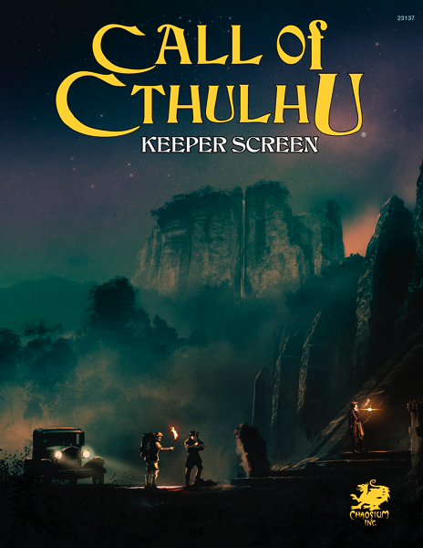 Call of Cthulhu Keeper Screen Pack