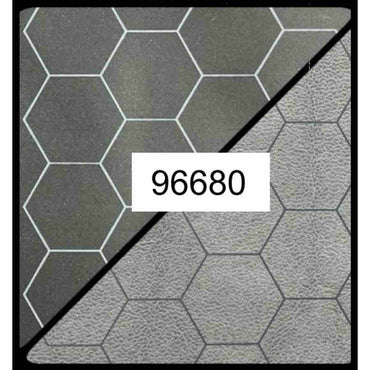 Reversable Battlemat 1-Inch Hex (23.5 by 26 inches)