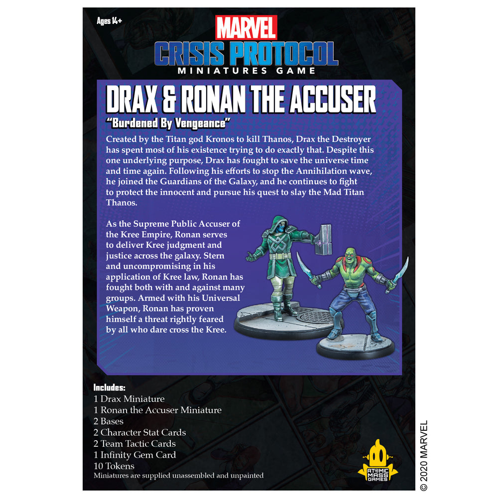 Marvel: Crisis Protocol: Drax and Ronan the Accuser