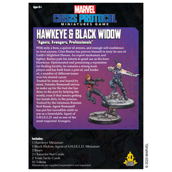 Marvel: Crisis Protocol: Hawkeye and Black Widow Agent of S.H.I.E.L.D