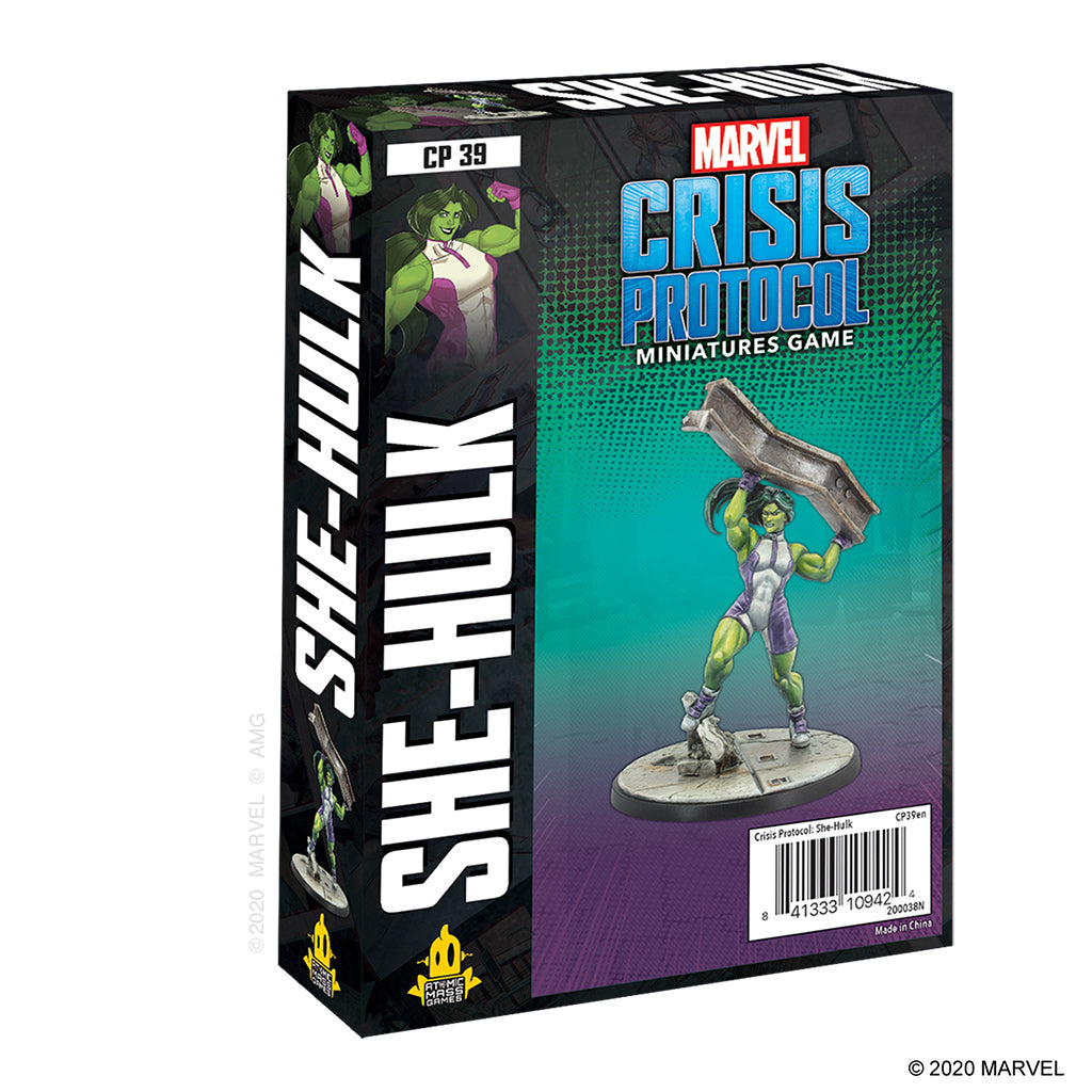Marvel: Crisis Protocol: She-Hulk (SALE FREE SHIPPING)
