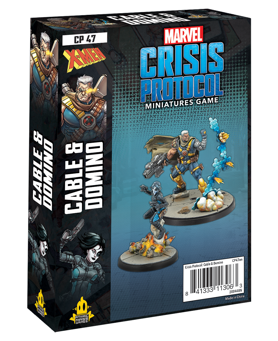 Marvel: Crisis Protocol: Cable & Domino (SALE FREE SHIPPING)