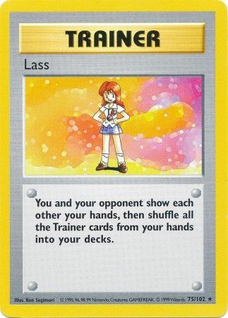 Lass (75/102) [Base Set Shadowless Unlimited]