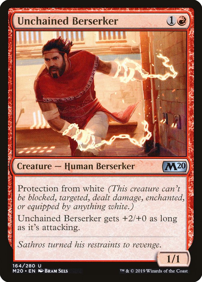 Unchained Berserker [Core Set 2020]