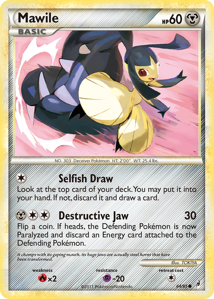 Mawile (64/95) [HeartGold & SoulSilver: Call of Legends]
