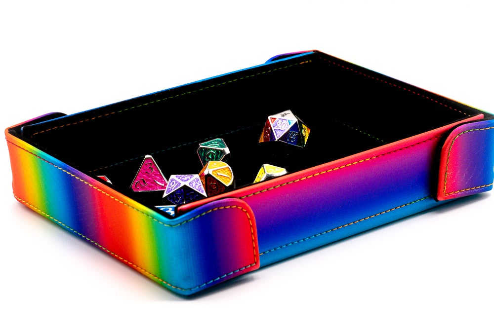 Magnetic Rectangle Tray - Satin Rainbow