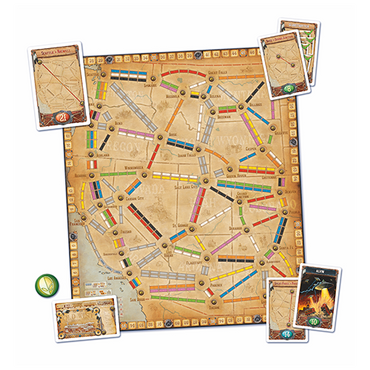 Ticket to Ride: France/Old West - Map Collection 6