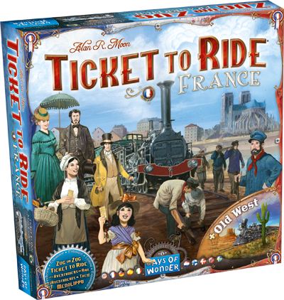 Ticket to Ride: France/Old West - Map Collection 6