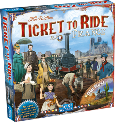 Ticket to Ride: France/Old West - Map Collection 6