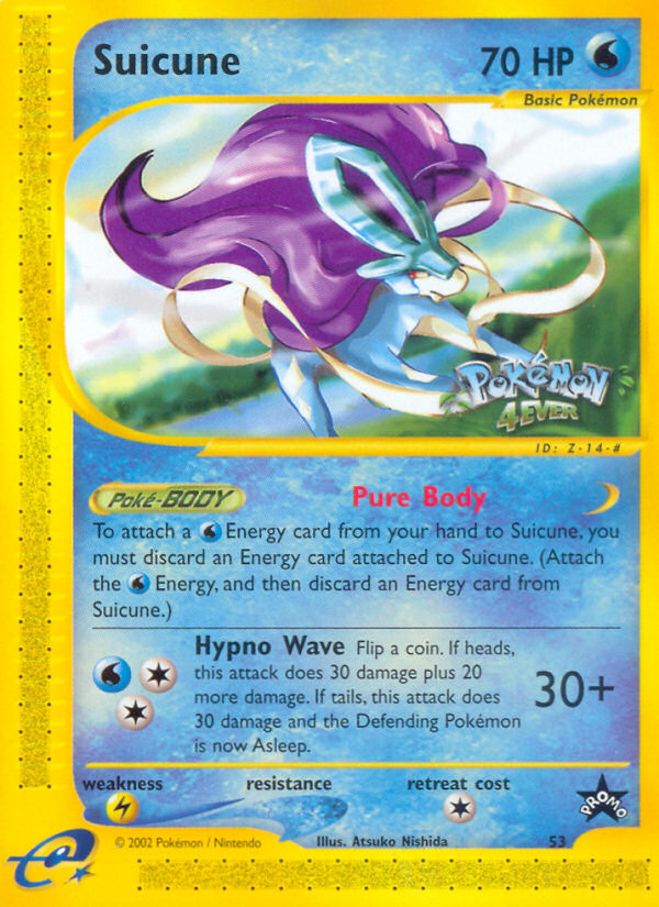 Suicune (53) [Wizards of the Coast: Black Star Promos]