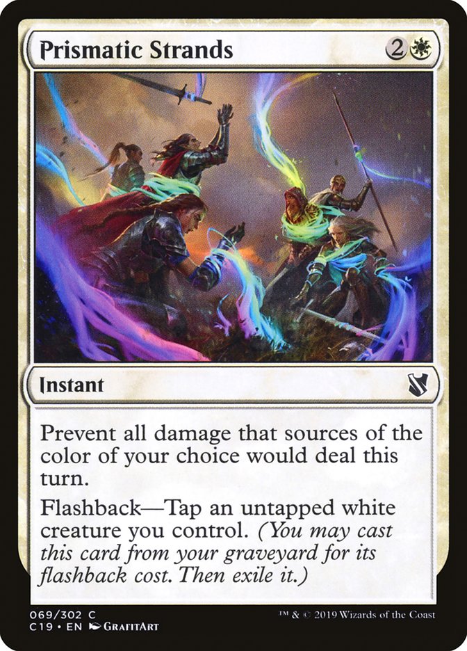 Prismatic Strands [Commander 2019]