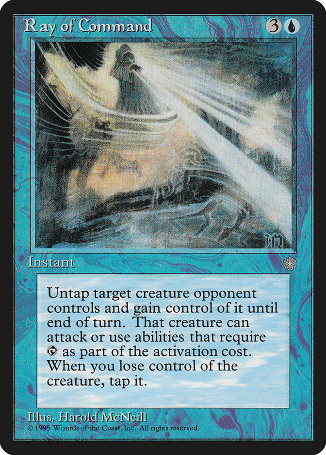 Ray of Command (92)| Magic: The Gathering Card Non-Foil / Light Played