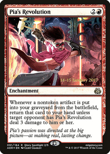 Pia's Revolution [Aether Revolt Prerelease Promos]