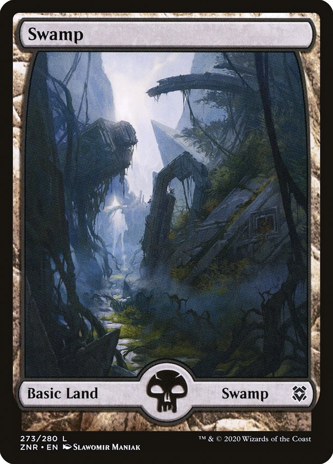 swamp card mtg 0306 Swamp - Modern Horizons 3 main image 0
