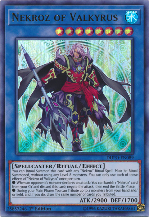 Nekroz of Valkyrus [DUPO-EN089] Ultra Rare