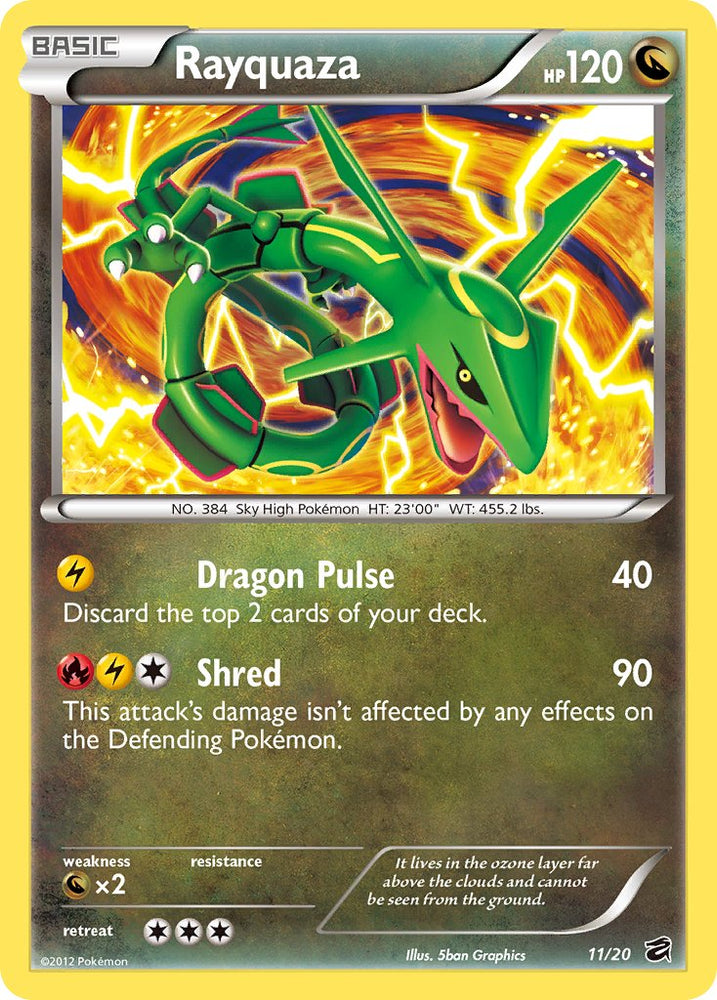 Rayquaza (11/20) (Blister Exclusive) [Black & White: Dragon Vault]