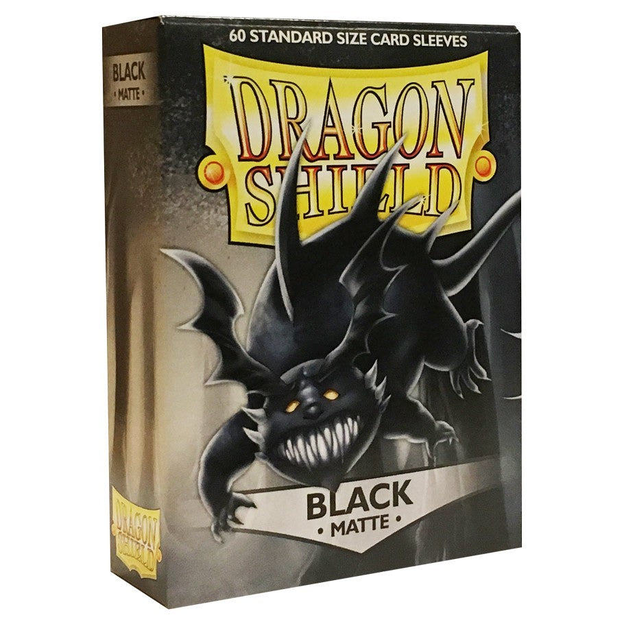 Dragon Shield - Black Matte Standard Sleeves (60)