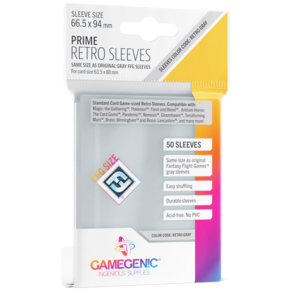 PRIME Retro Sleeves - Gamegenic