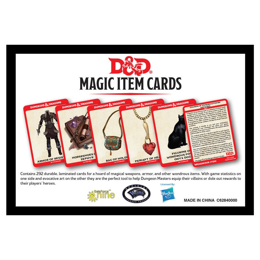 Dungeon & Dragons Magic Item Cards