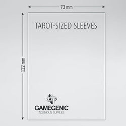 Gamegenic: Prime Sleeves: Tarot (72 X 122 mm)