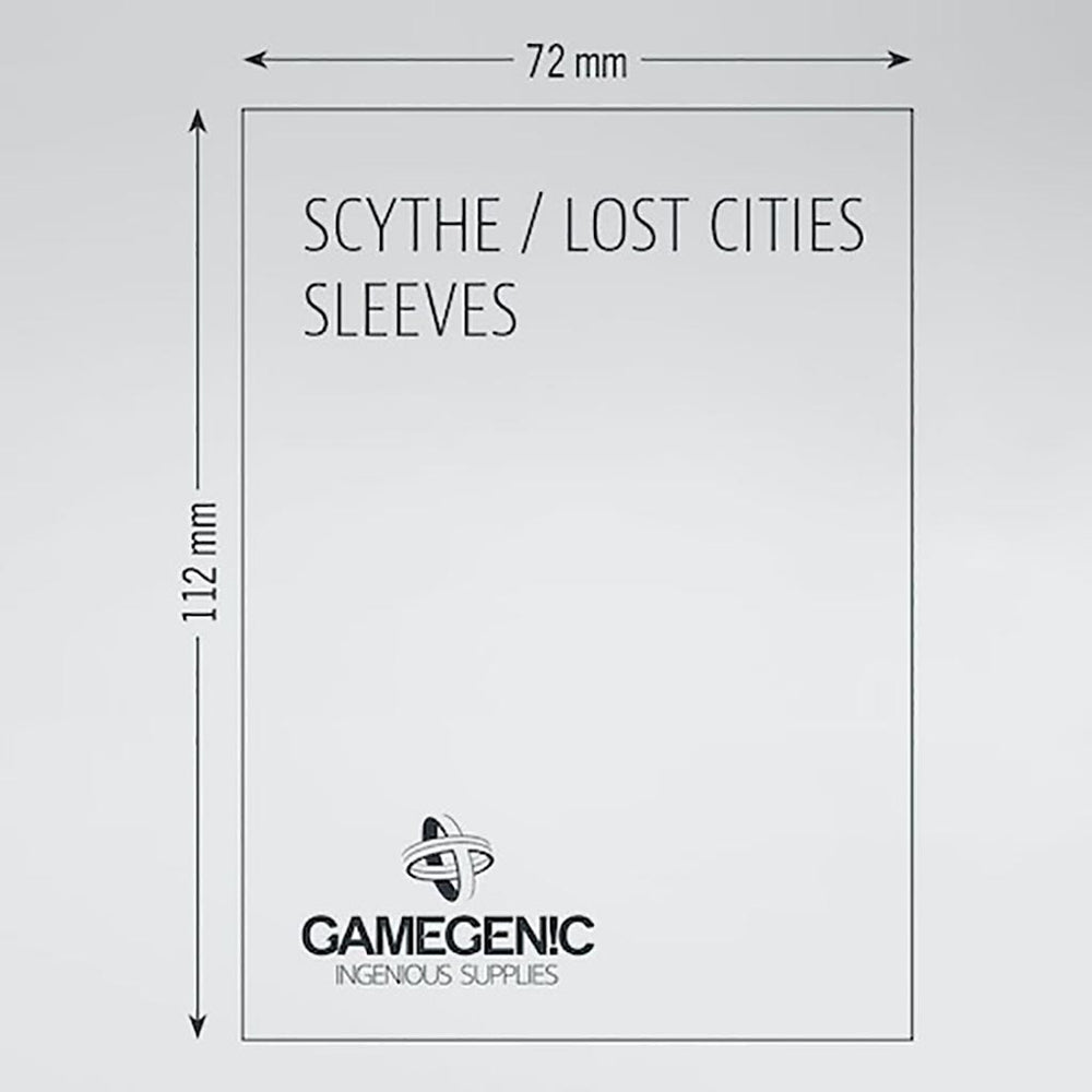 Gamegenic: Prime Sleeves: Scythe / Lost Cities (72 X 112 mm)