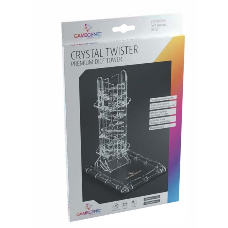 Crystal Twister Premium Dice Tower