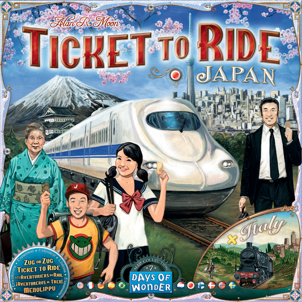 Ticket to Ride: Japan & Italy - Map Collection 7