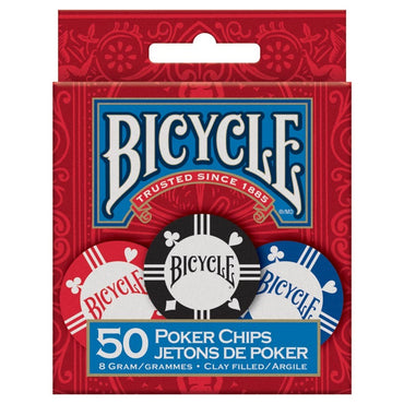 Bicycle 8 Gram Clay Poker Chips