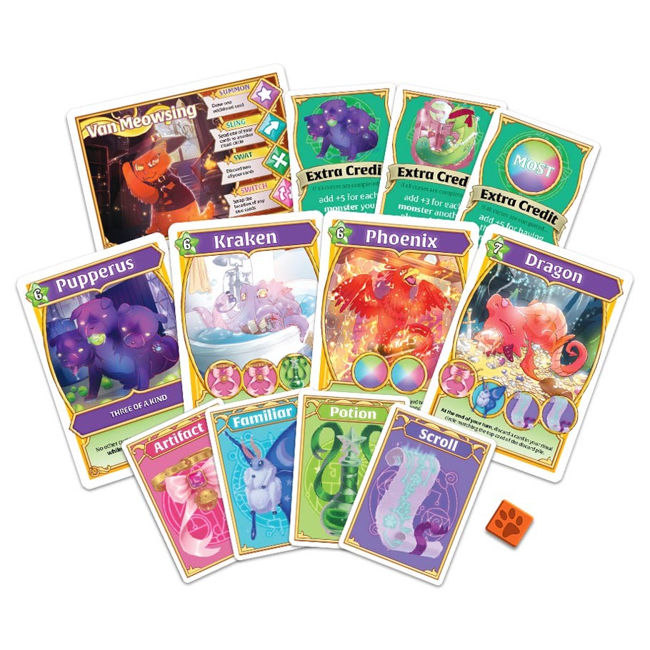 Wizard Kittens Card Game: Magical Monsters Expansion