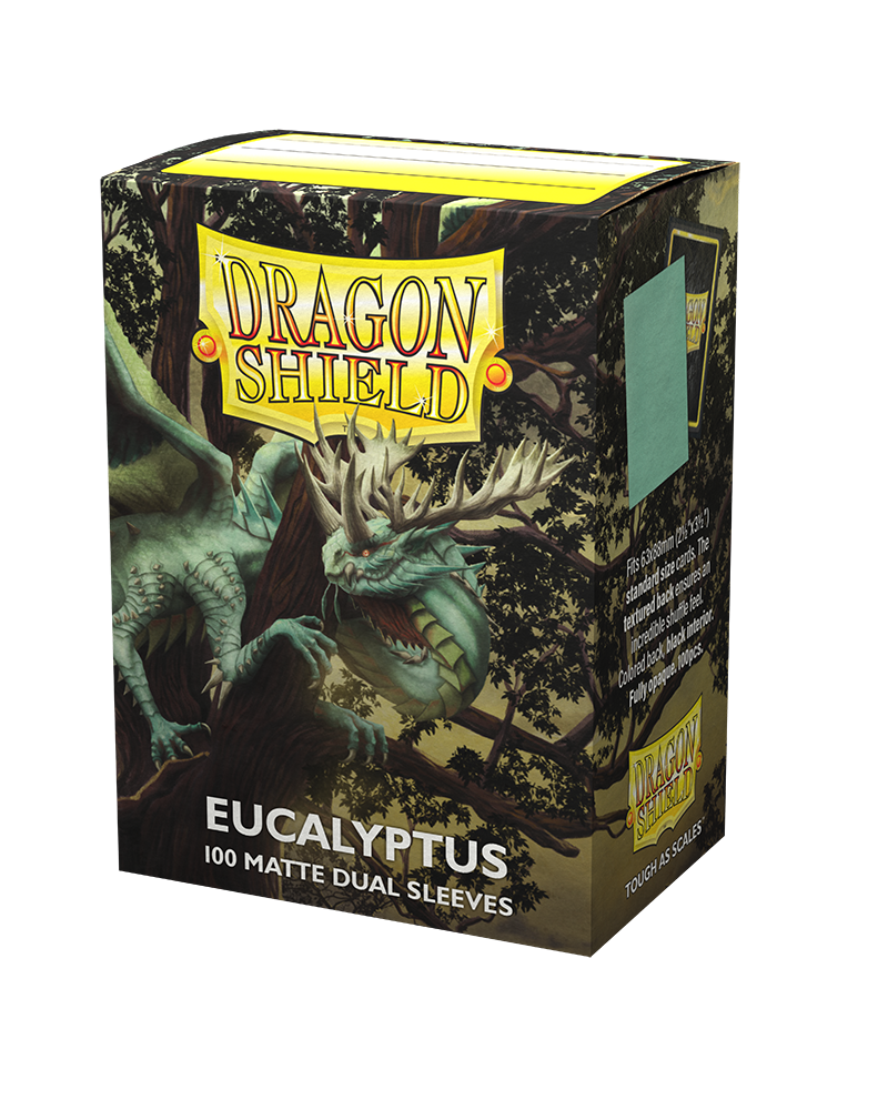 Dragon Shield - Dual Matte Eucalyptus (100) Sleeves