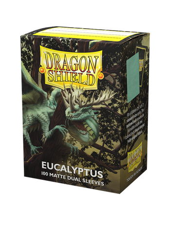 Dragon Shield - Dual Matte Eucalyptus (100) Sleeves