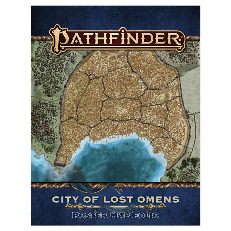 Pathfinder 2nd Edition: Lost Omens: Absalom Map Folio