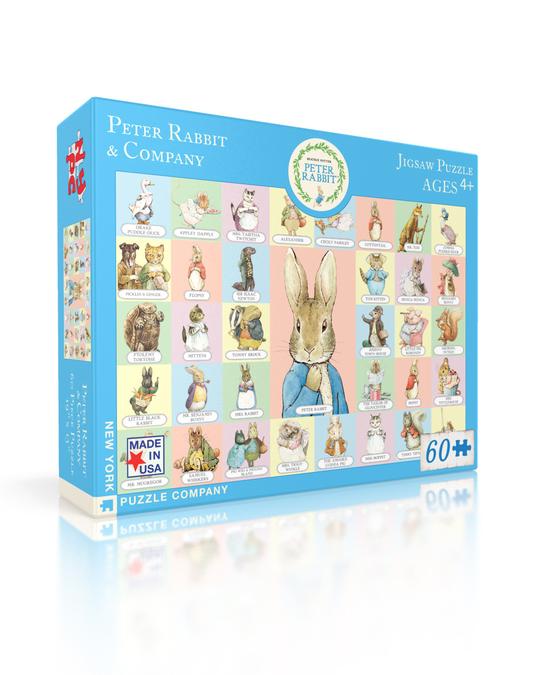 Peter Rabbit & Company 60 Piece Puzzle
