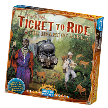 Ticket to Ride: The Heart of Africa