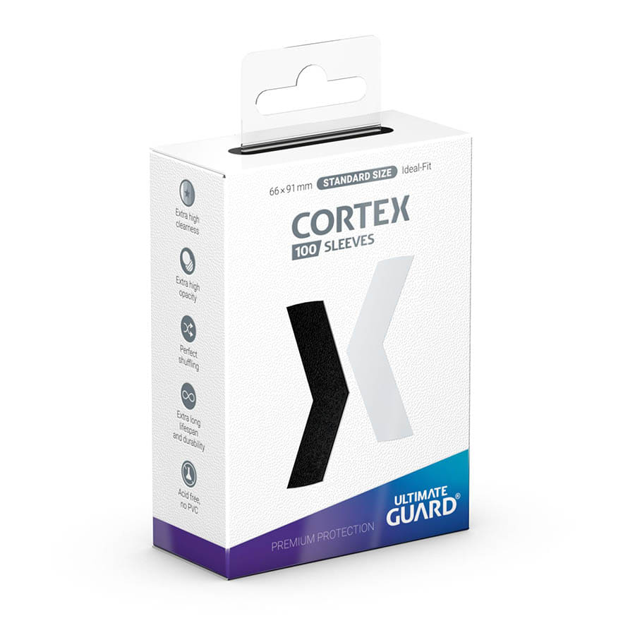 Cortex Matte Sleeves: Black