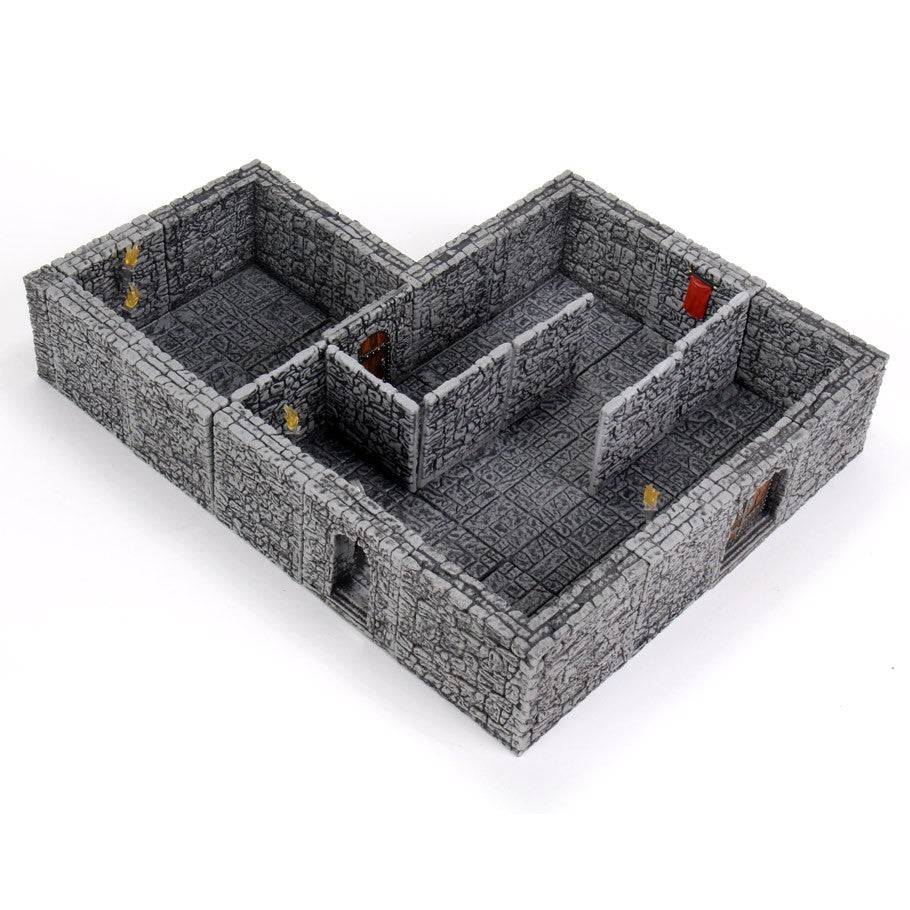 Warlock Tiles: Dungeon Tiles II Full-Height Stone Walls Expansion